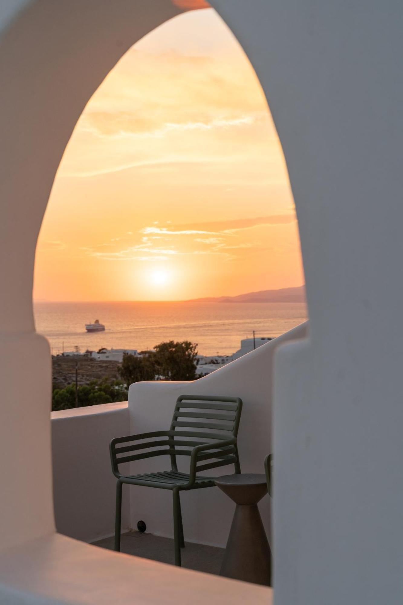 Bed and Breakfast Ostria View Mykonos Mykonos Town Exterior foto